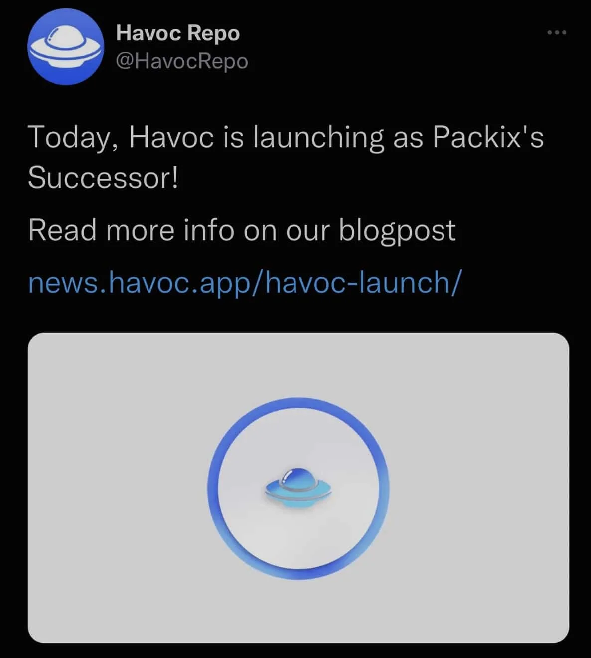 repo havoc remplace repo packix