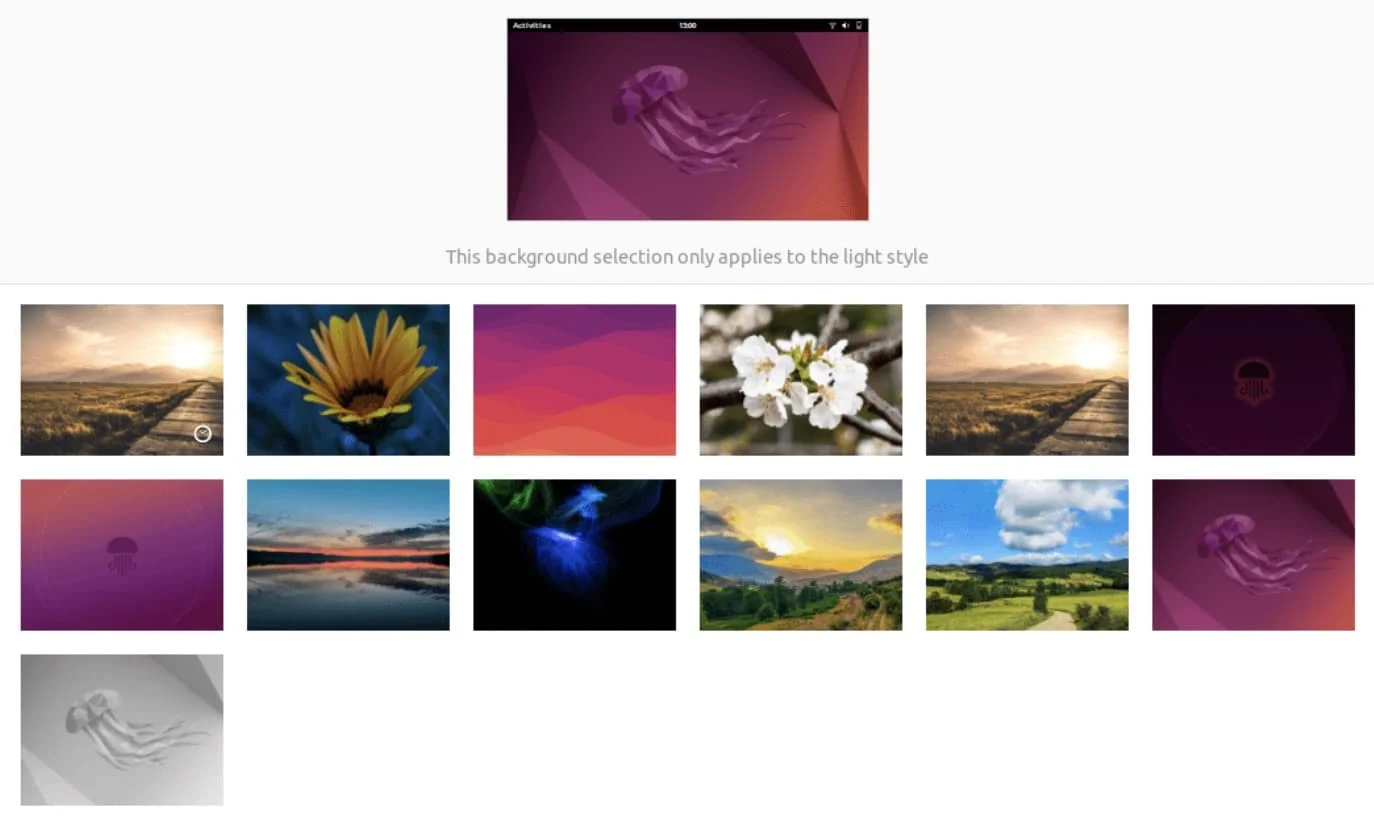 fonds ecran ubuntu 22.04