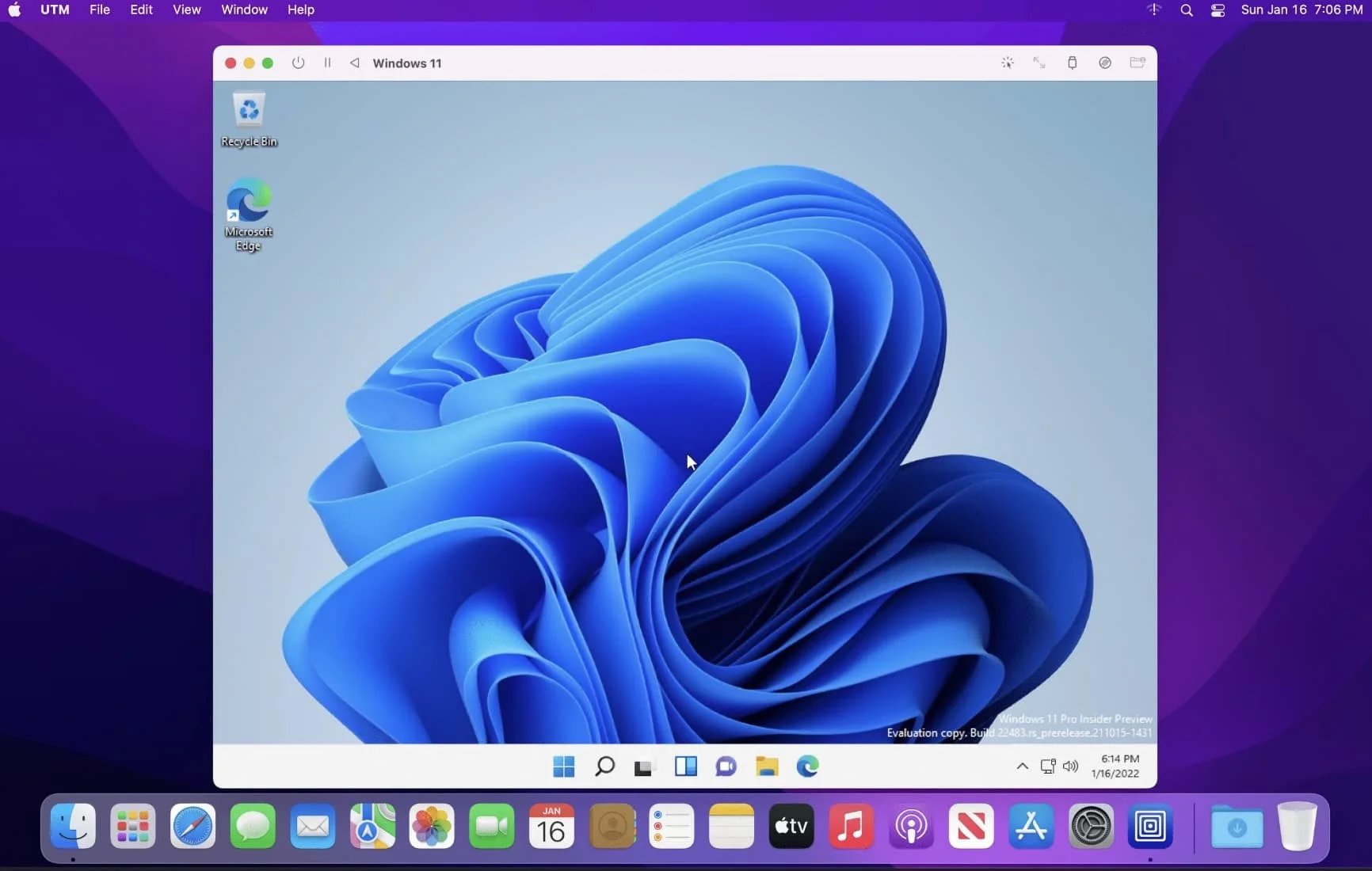windows 11 sur mac m1