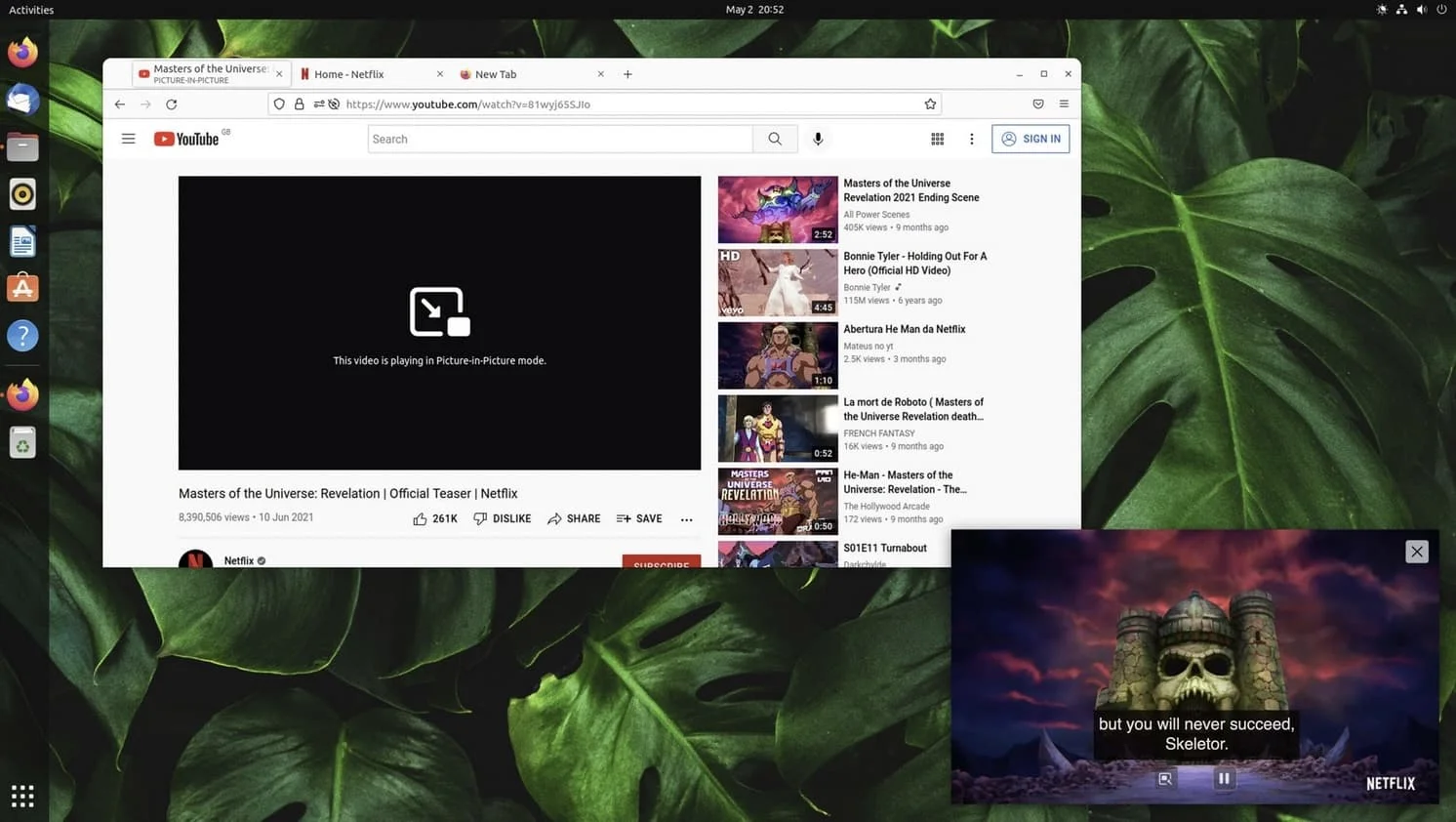 firefox 100 sur ubuntu linux