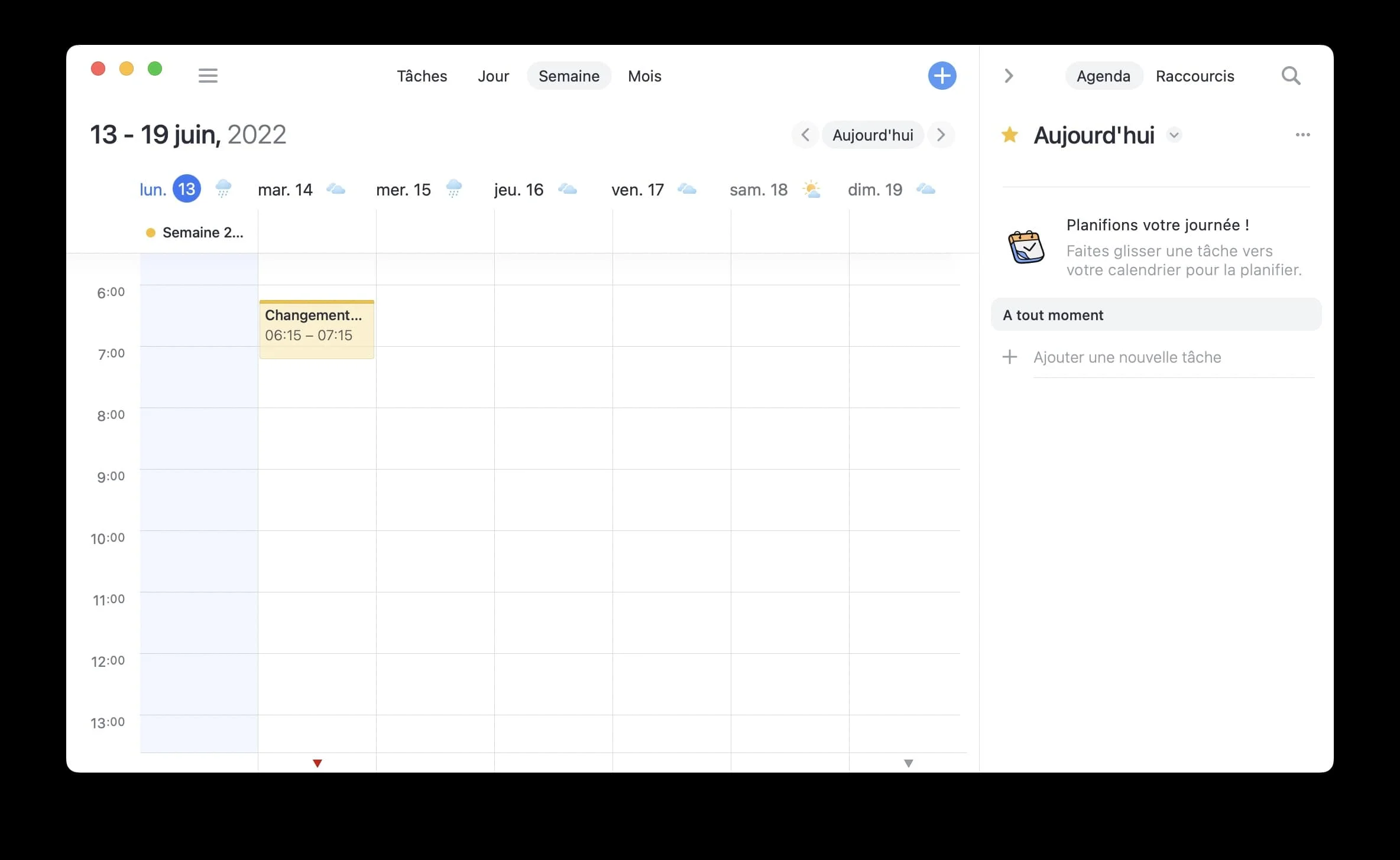 agenda et rappels calendars pour mac