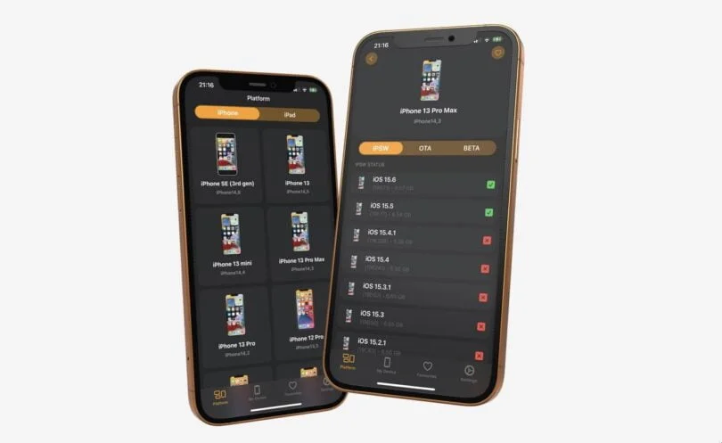 application ipsw hyperixa