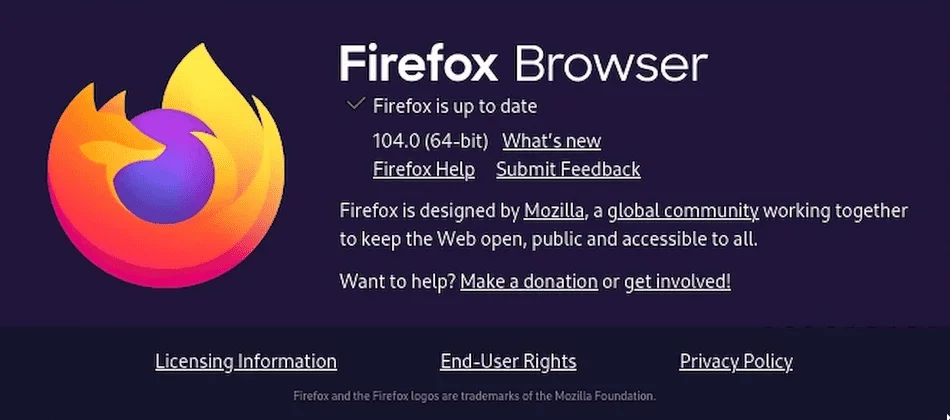 firefox 104