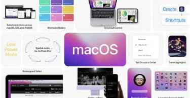 mise a jour macos