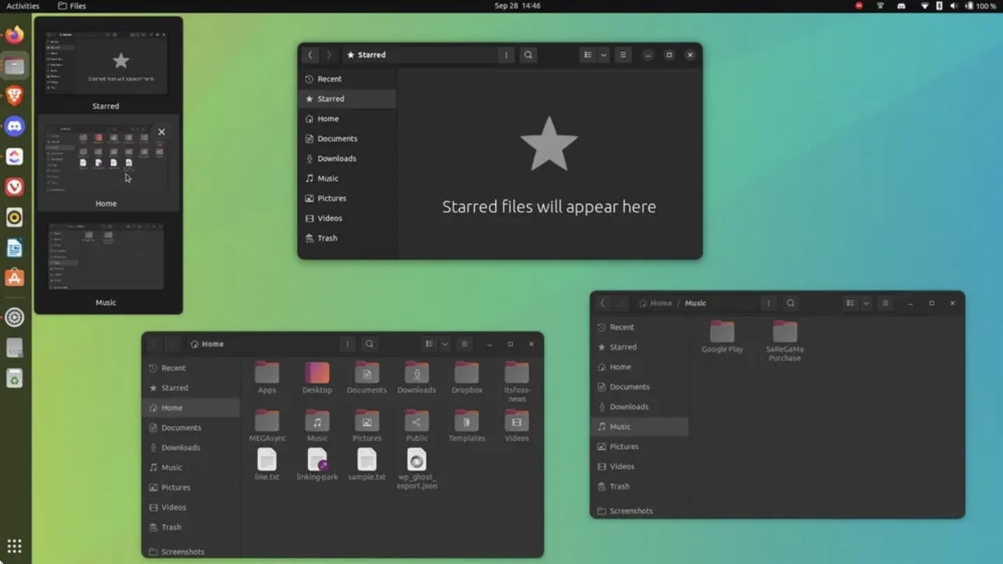 gnome spread ubuntu 22.10