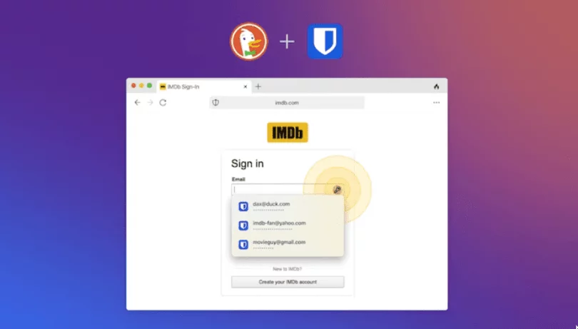 bitwarden integre duckduckgo