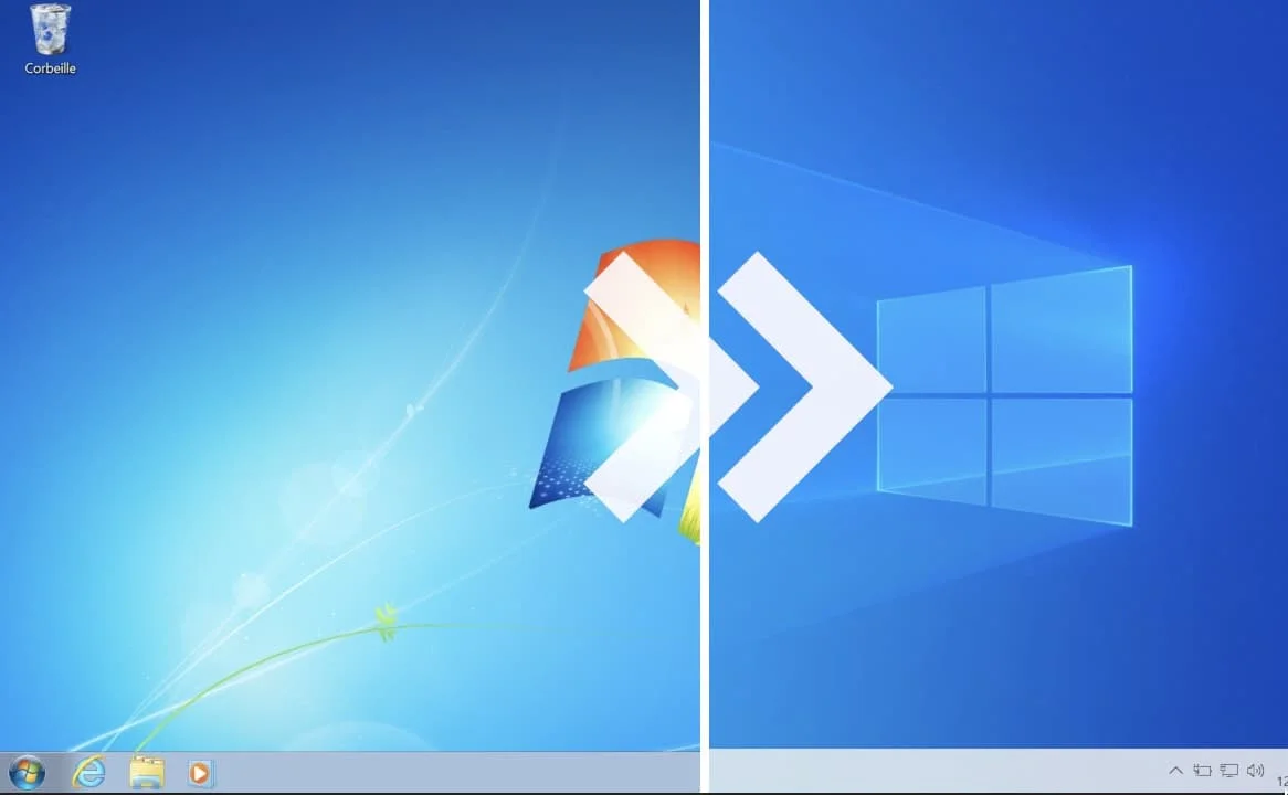 passer de windows 7 ou 8 vers windows 10 ou 11