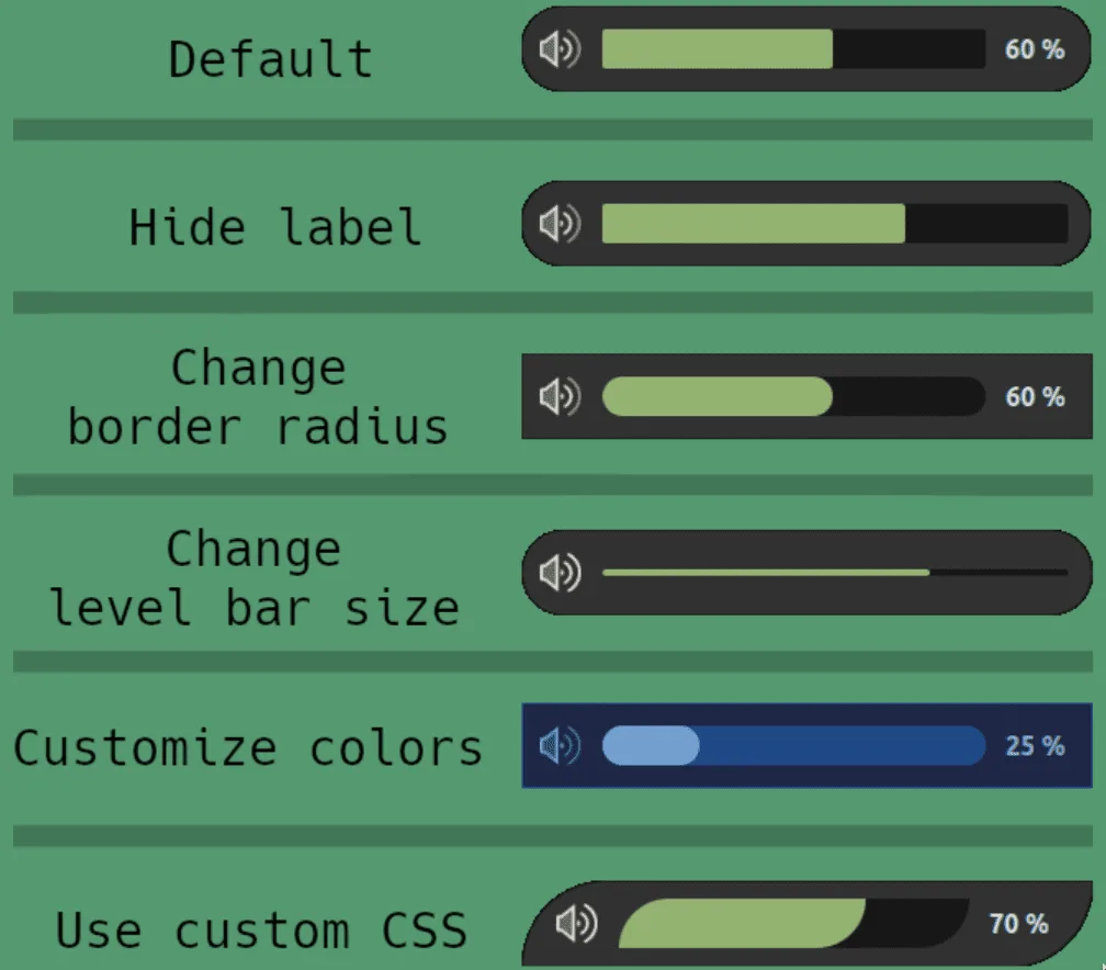 parametres horizontal osd linux mint