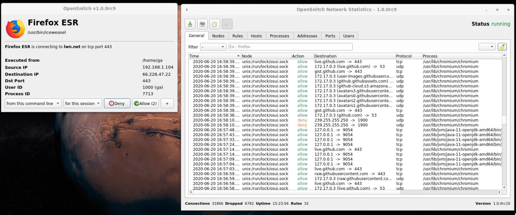 opensnitch alternative little snitch