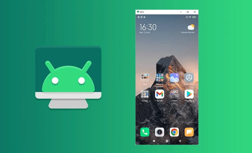 scrcpy screen mirroring android