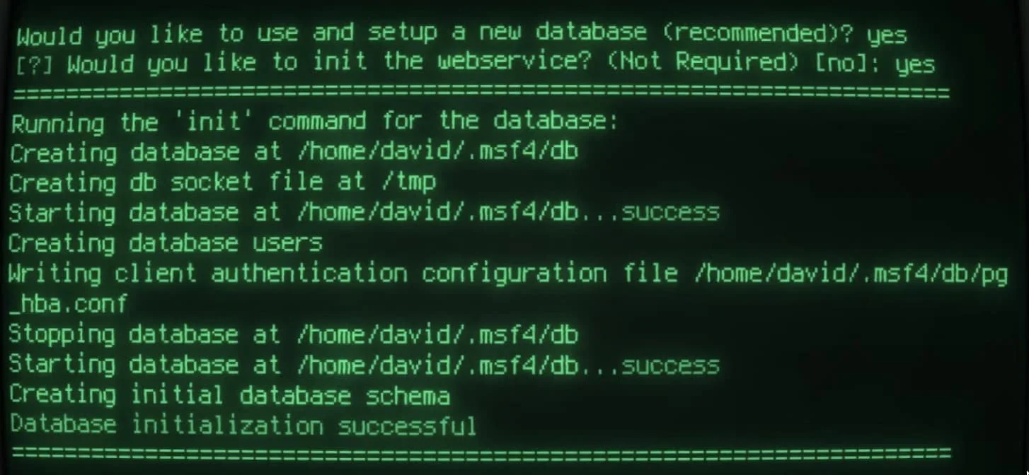 utiliser metasploit sur linux