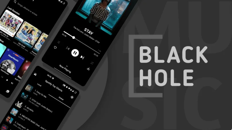 blackhole ecouter spotify youtube music gratuit