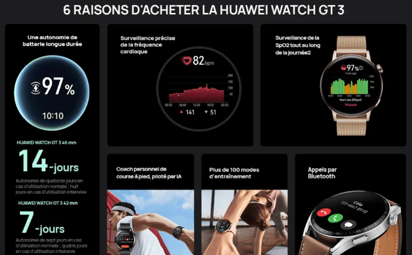 acheter huawei watch gt 3