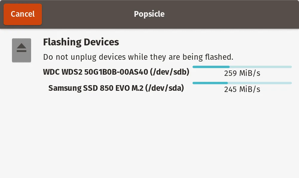 popsicle cle usb bootable