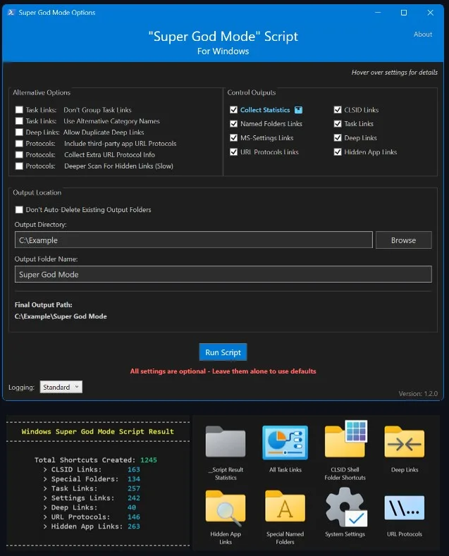 windows super god mode