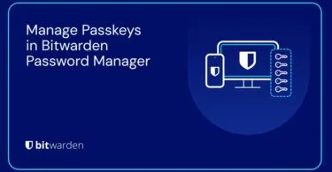 passkeys bitwarden password manager