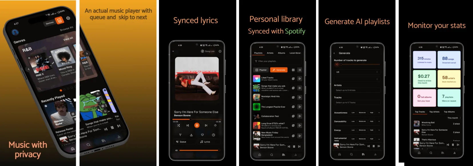 spotube alternative spotify