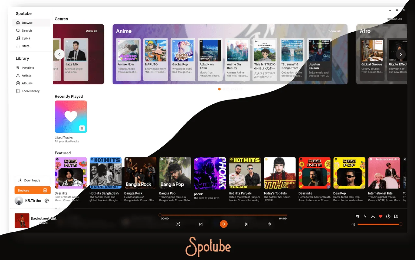 spotube remplace spotify premium