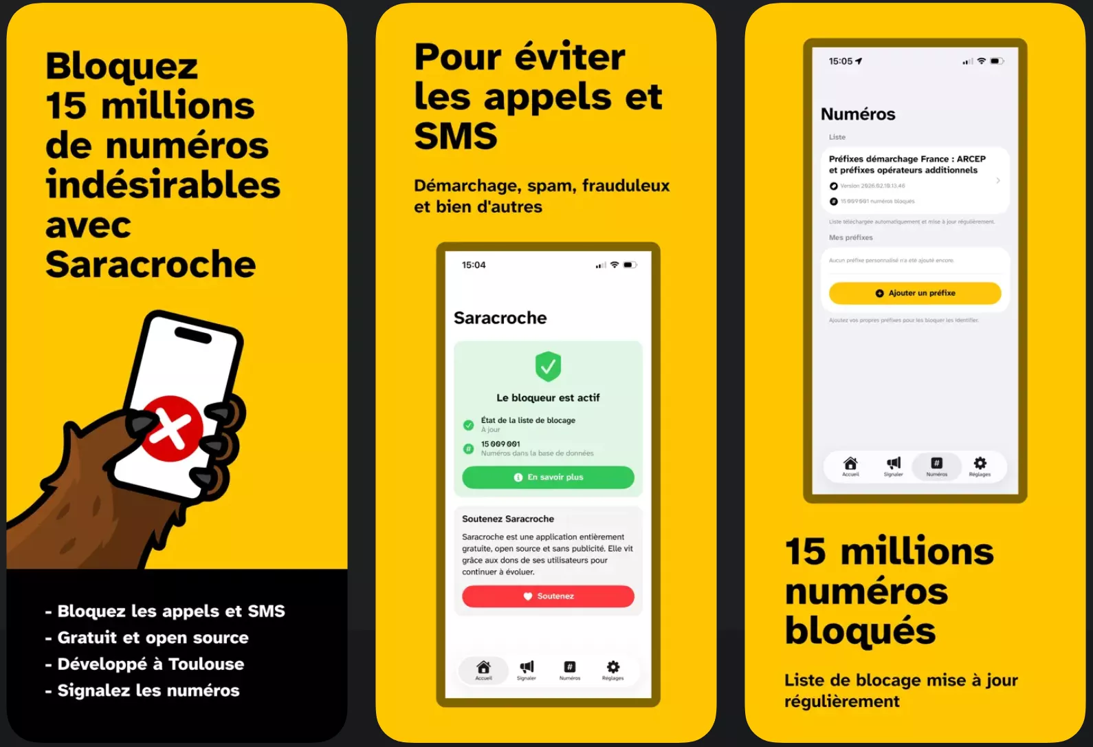 anti spam saracroche