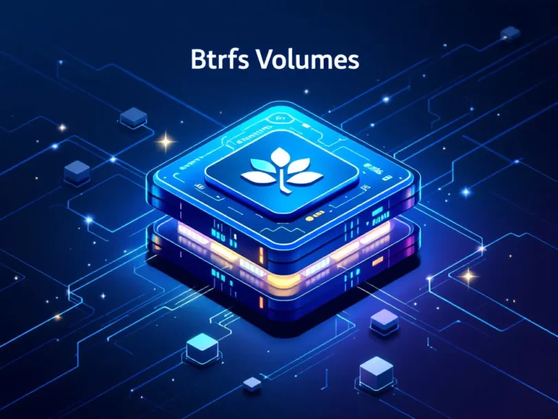 btrfs volumes linux