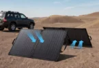 anker panneau solaire portable bifacial