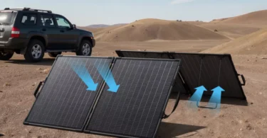 anker panneau solaire portable bifacial