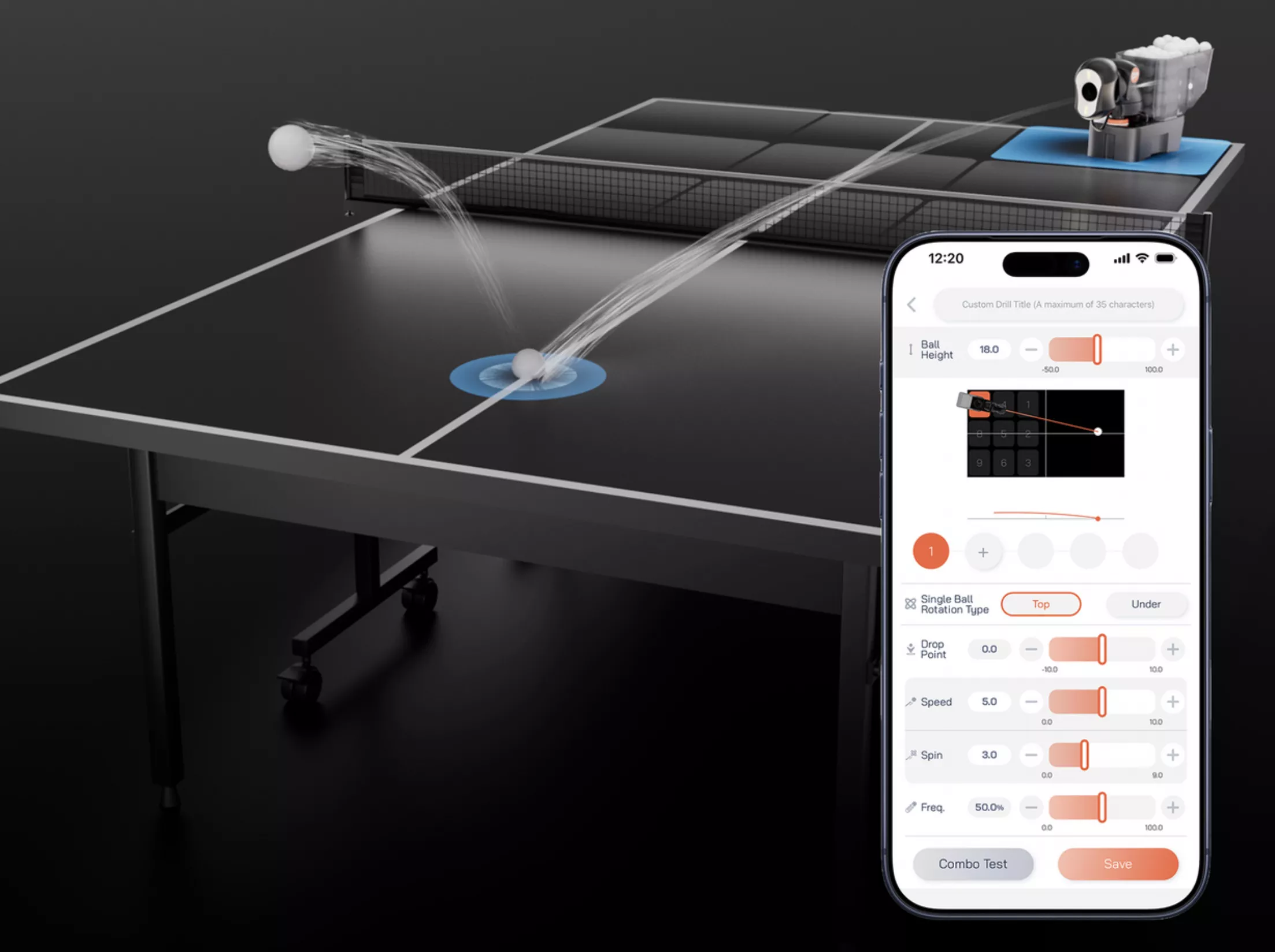 application pongbot nova s pro