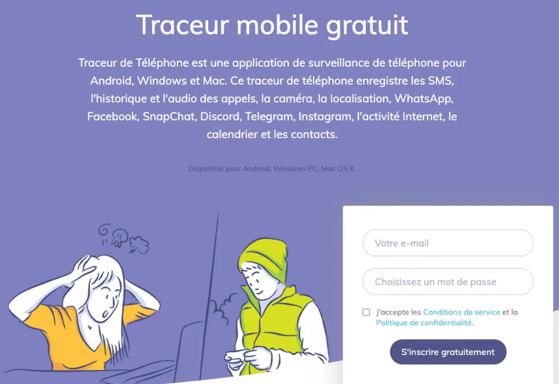 traceur gps gratuit